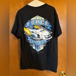 Gildan Black Racing Graphic Tee